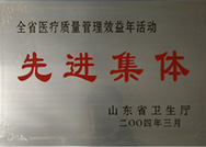 質(zhì)量管理先進集體